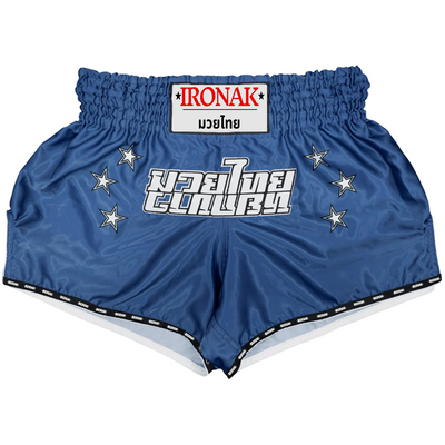 IRONAK MUAY THAI SHORTS - ROYAL BLUE